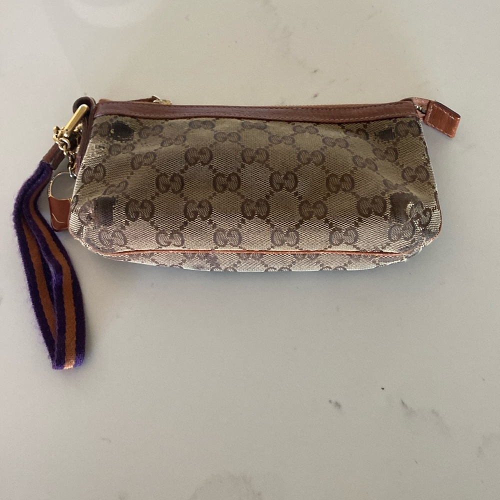 Vintage Gucci Cosmetic Pouch